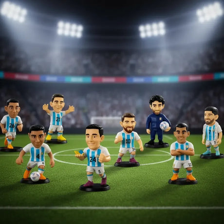 Colección Clarin Campeones Del Mundo X10 Figuras Combo 1