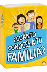 Juego De Cartas - Cuanto Conoces A Tu Familia 91060