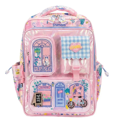 Chimola Mochila Espalda My House Blooming Pink TR181
