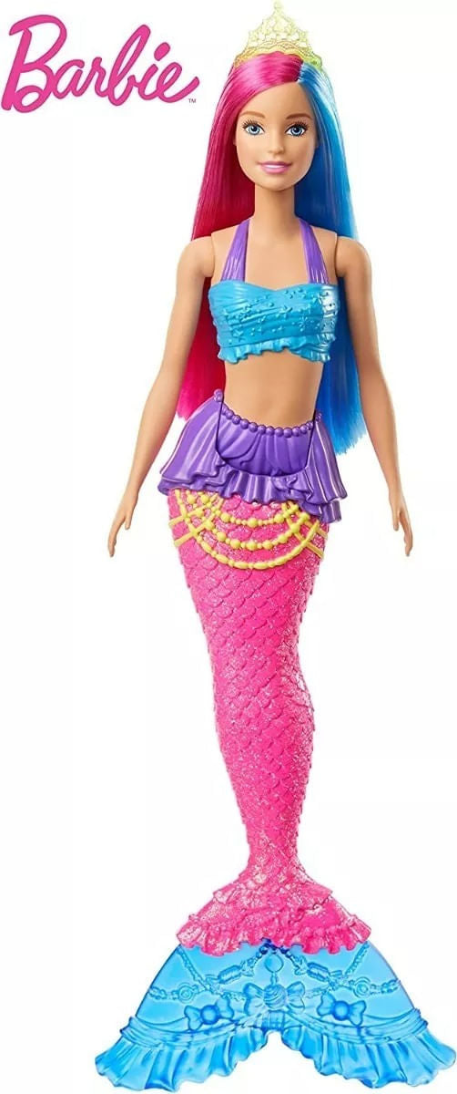 Muñeca Barbie Sirena Dreamtopia Gjk07 Mattel