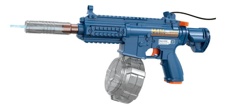 Pistola De Agua MINI M416 Eléctrica Recargable AZUL KB1356