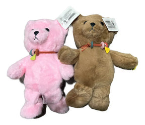 Peluche Oso con Collar 20cm 1005-80