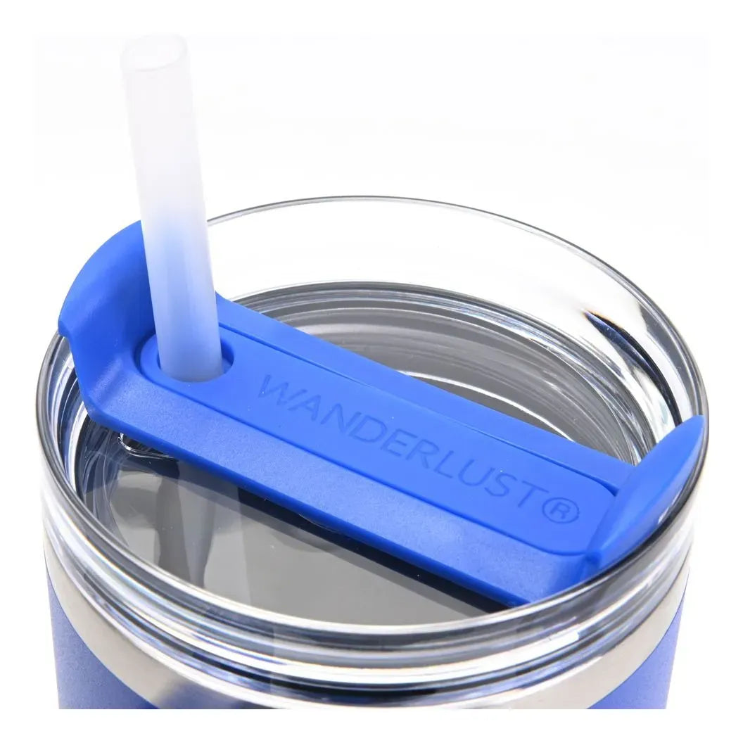 Wanderlust Vaso Termico Con Bombilla 1200ml Azul 40127