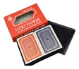 Naipes de Poker Set X2 con Estuche SL6703