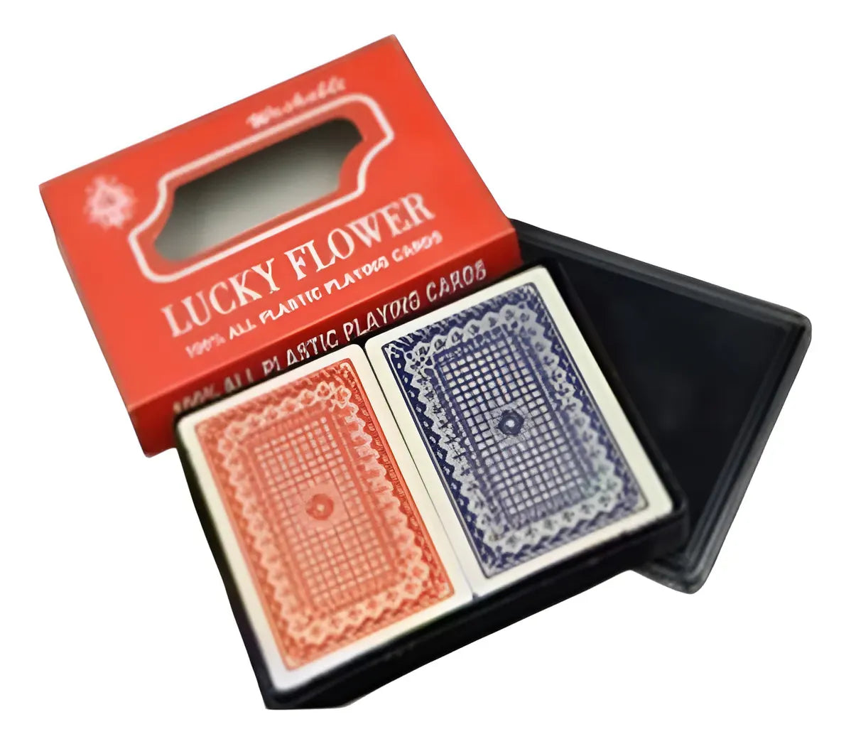 Naipes de Poker Set X2 con Estuche SL6703