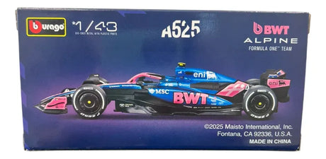 Bburago 1:43 Race BWT Alpine F1 Team, COLAPINTO 18-38257
