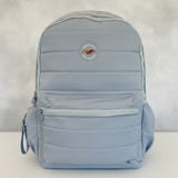 Mochila Espalda 18 Pulgadas Escolar Sl2502c Kinderland Celeste
