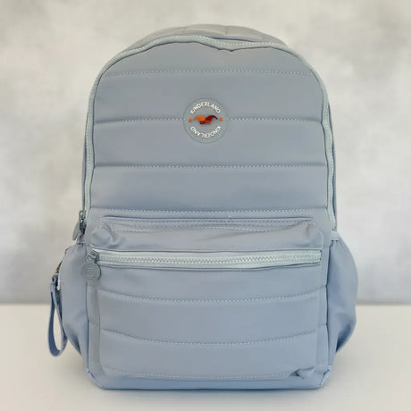 Mochila Espalda 18 Pulgadas Escolar Sl2502c Kinderland Celeste
