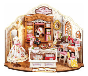 Robotime Rolife Puzzle 3d Sastrería De Elsa Dg178