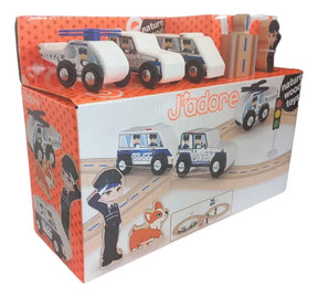 Pista De Madera Escuadron Policia 833187