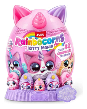 Zuru Rainbocorns Eggzania 30cm Kitty Mania 6082