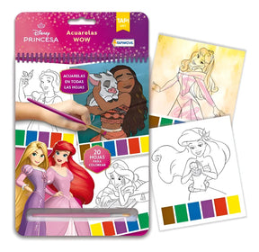 Acuarelas Wow Princesas Disney Dju10703