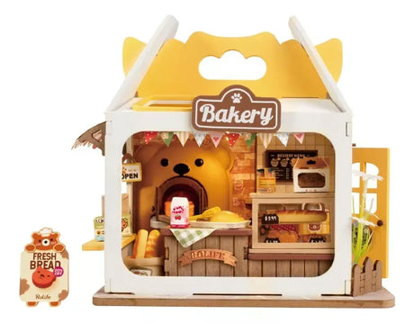 Robotime Puzzle 3d La Panaderia De Teddy Ds033 Rolife