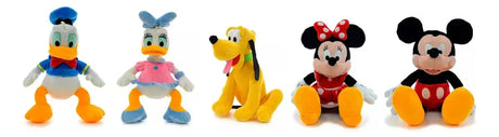 Combo 5 Peluches Clasicos Infantil Disney Phi Phi Toys