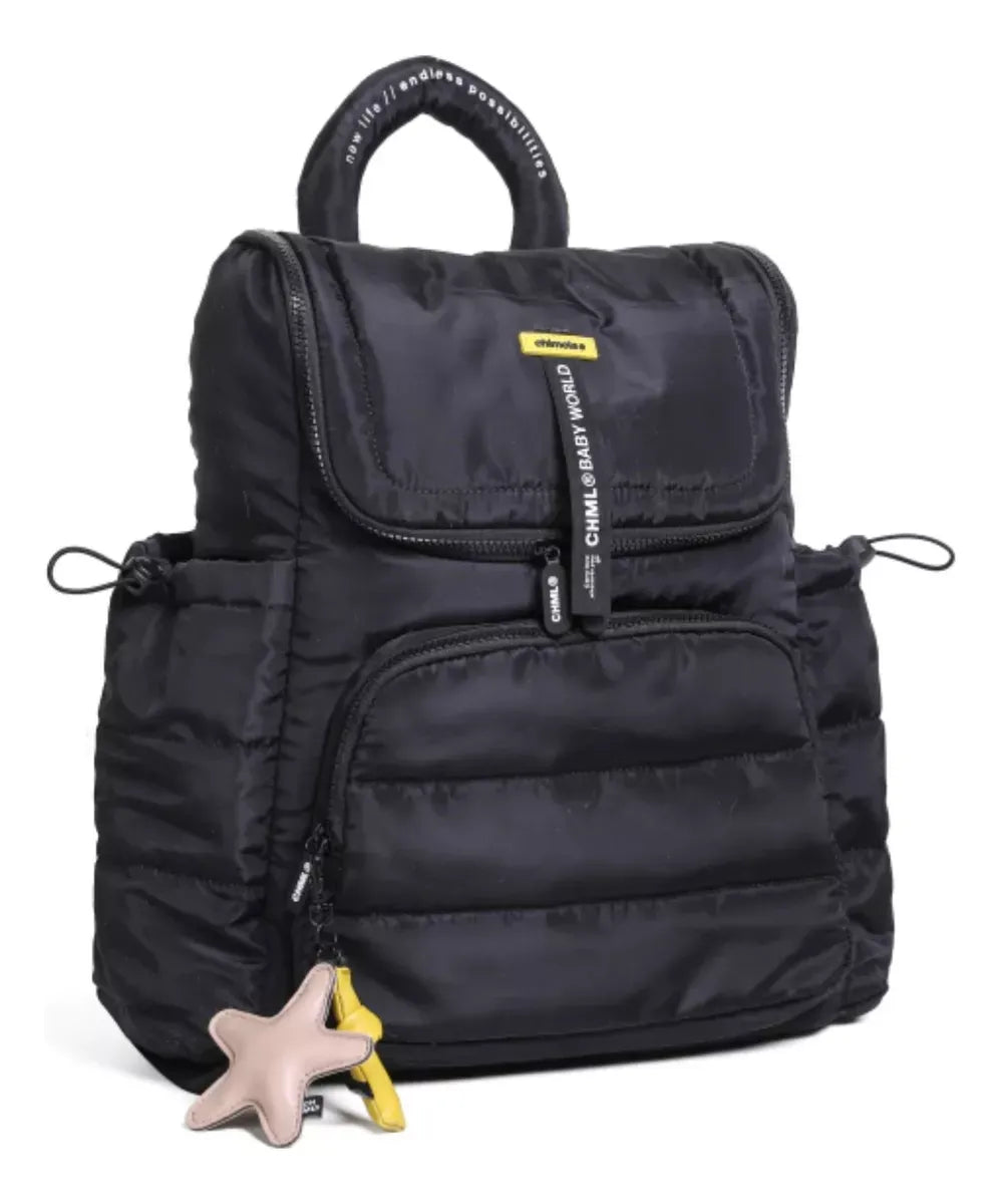 Chimola Mochila Maternity Baby World Black M206