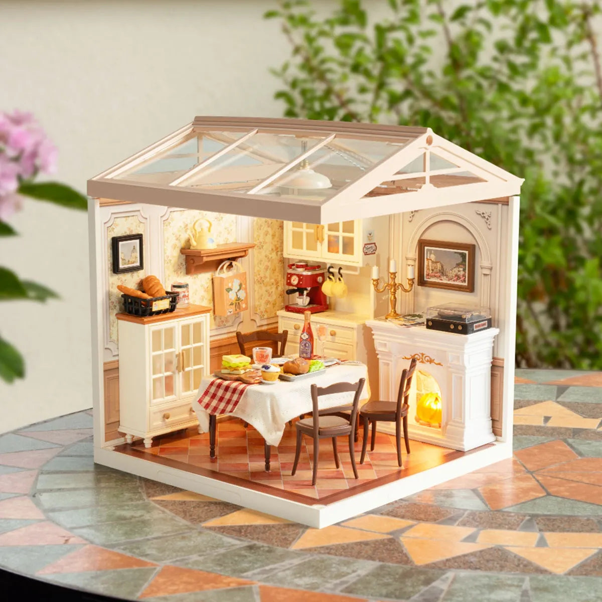 Robotime Rolife Warm Dining Room DW015B