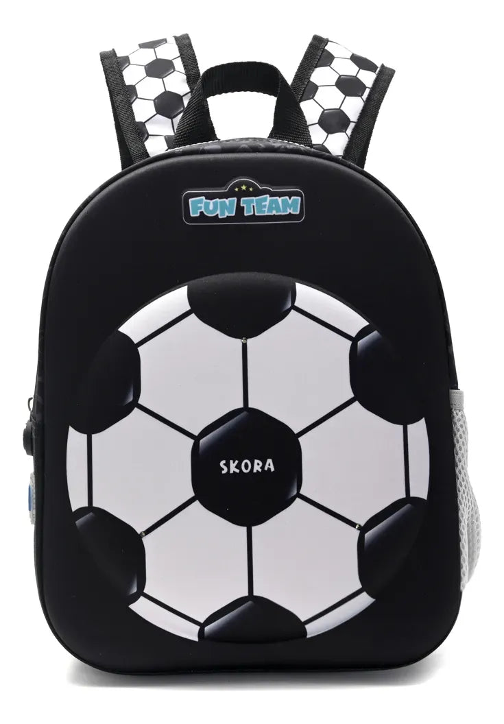 Mochila C/Luz Petit Termoformada Futbol 12p 22x30x10cm 41318