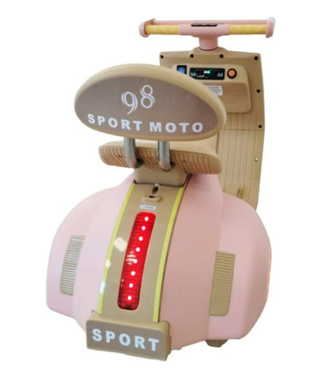 Moto a bateria Infantil Rosa Yx-bdqs