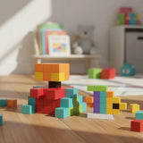Bloques Cubos Stem Magnéticos Magnetic Blocks Shine 2886641