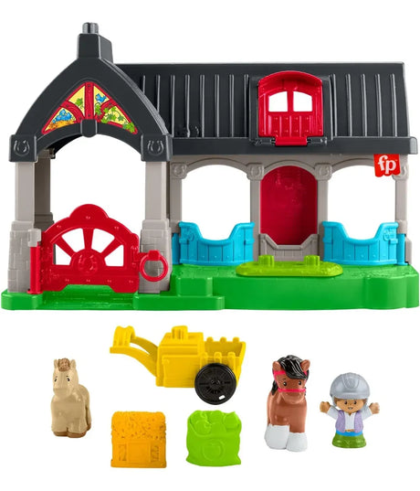 Little People Establo Nuestros Amigos Los Caballos HWR84