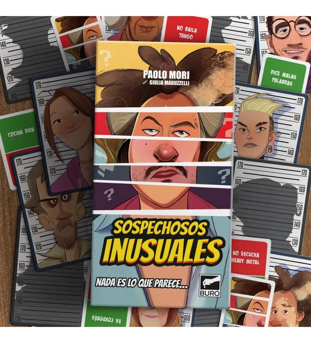 Juego Sospechosos Inusua Bureau SOPIN