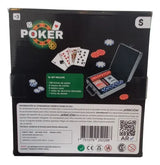 Maletin Set De Poker Kids Club 100 Fichas 57478