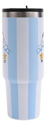 Vaso Térmico Argentina 900ml Cla1236 Celeste