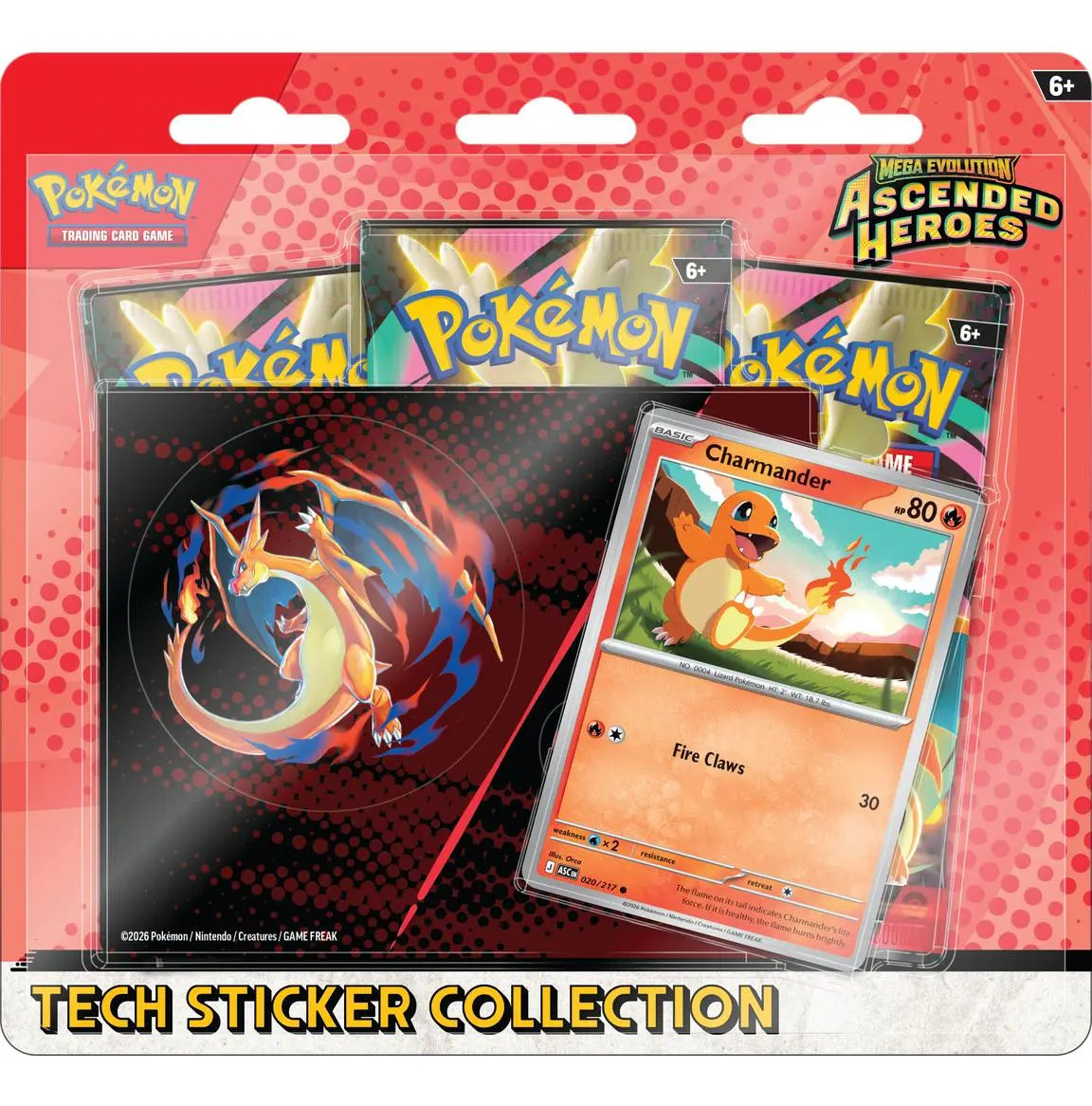 Pokémon TCG Mega Evolution Ascended Héroes Tech Sticker Ingles 1718