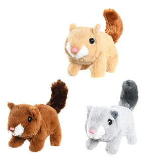 Ardilla de Peluche a Pila Shine KL264