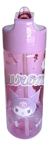 Botella Stor Large Ecozen Hydro Bottle Kuromi Tapa Lila 1458