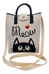 Bandolera Mini Tote Con Manijas Y Correa 18x22cm Sl2302 Shine