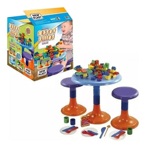 Set de Mesa Y Sillas C/36 bloques 10625-O