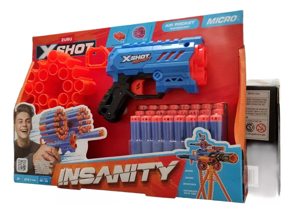 X-Shot Zuru Insanity Micro 36795 7600
