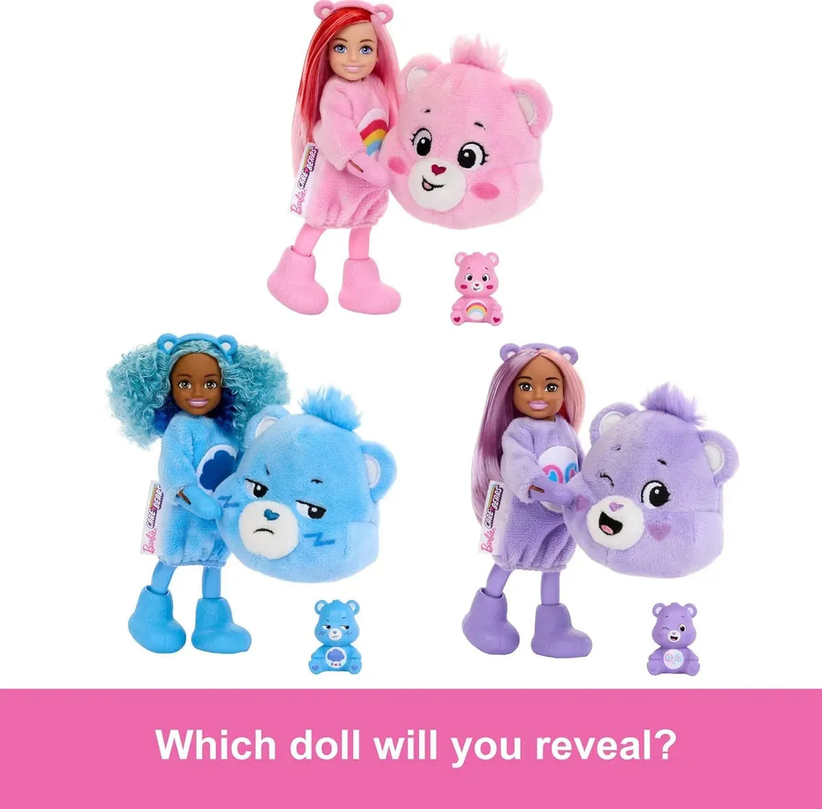 Barbie Chelsea Cutie Reveal Ositos Cariñositos Jcn97 Mattel