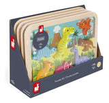Janod Chunky Rompecabeza Puzzle 7 Piezas Dinosaurios J07054