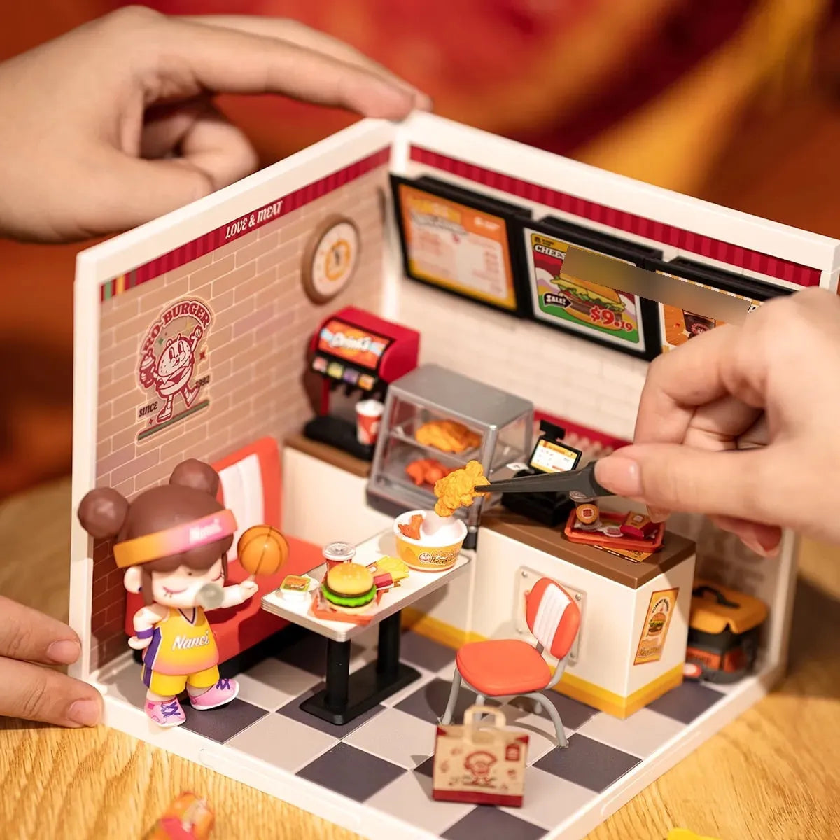 Robotime Puzzle 3d Yum Yum Burgers Rolife Dw010