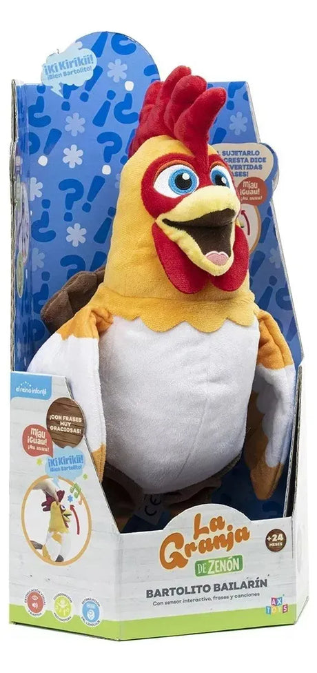 Peluche La Granja de Zenon Bartolito bailarin 8028