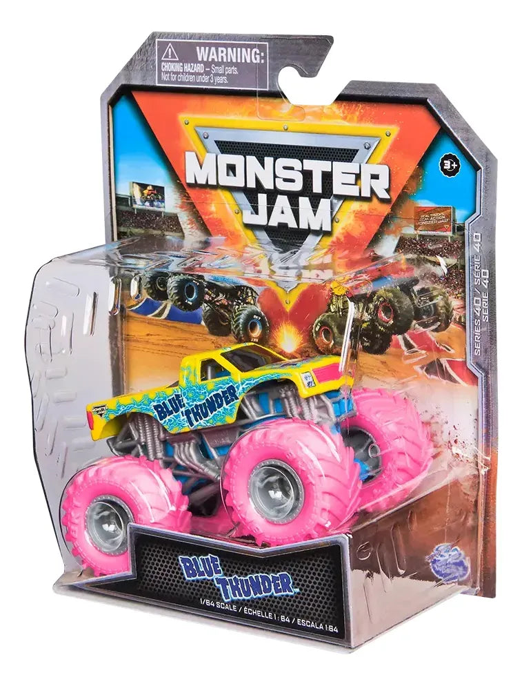 Monster Jam Blue Thunder Vehiculo a escala 1:64 58701/6074326