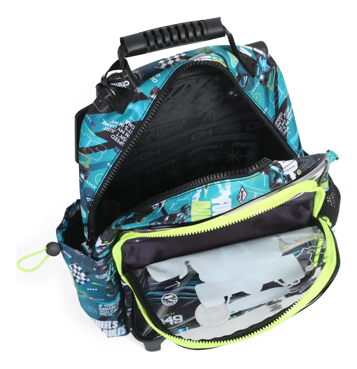 Chimola Mochila Carro 14p Racing Car BT324