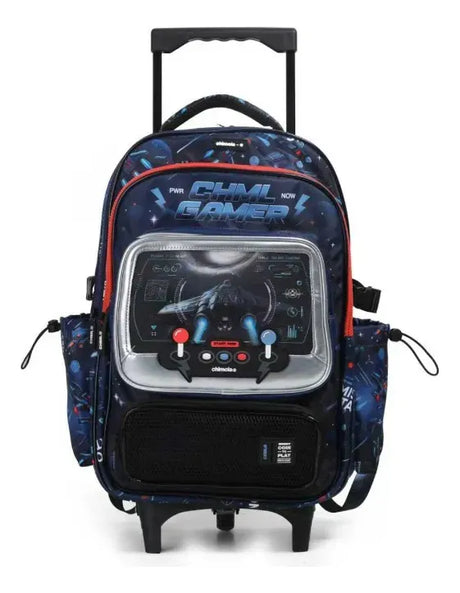 Chimola Mochila Carro 18p Gamer Nave Blue FS127
