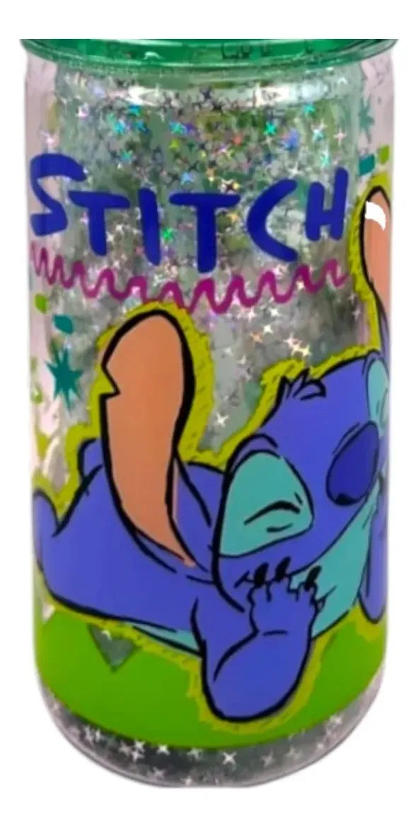 Botella Doble Pared Tapa Gatillo Stitch 01STICHT022