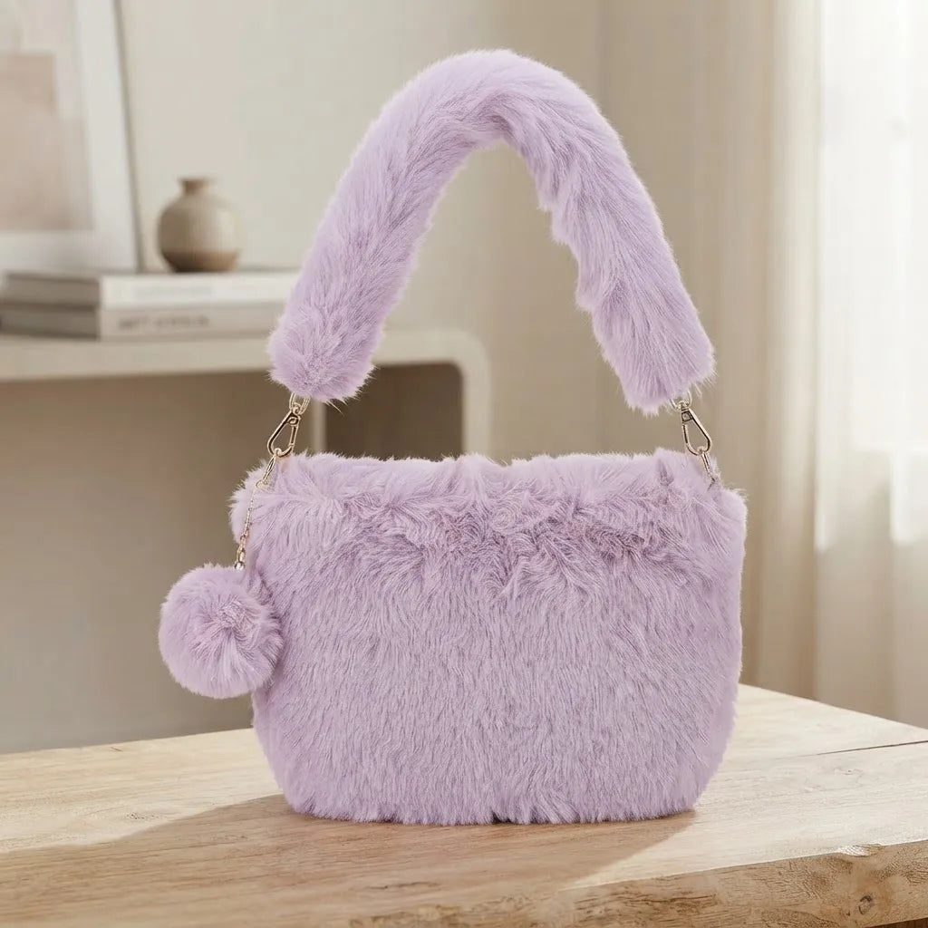 Bolso de Peluche Varios Colores Shine KL1176
