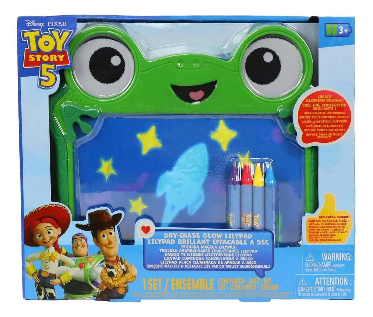 Pizarra Mágica Glow Toy Story 5 Crea Dibujos Luminosos 11800