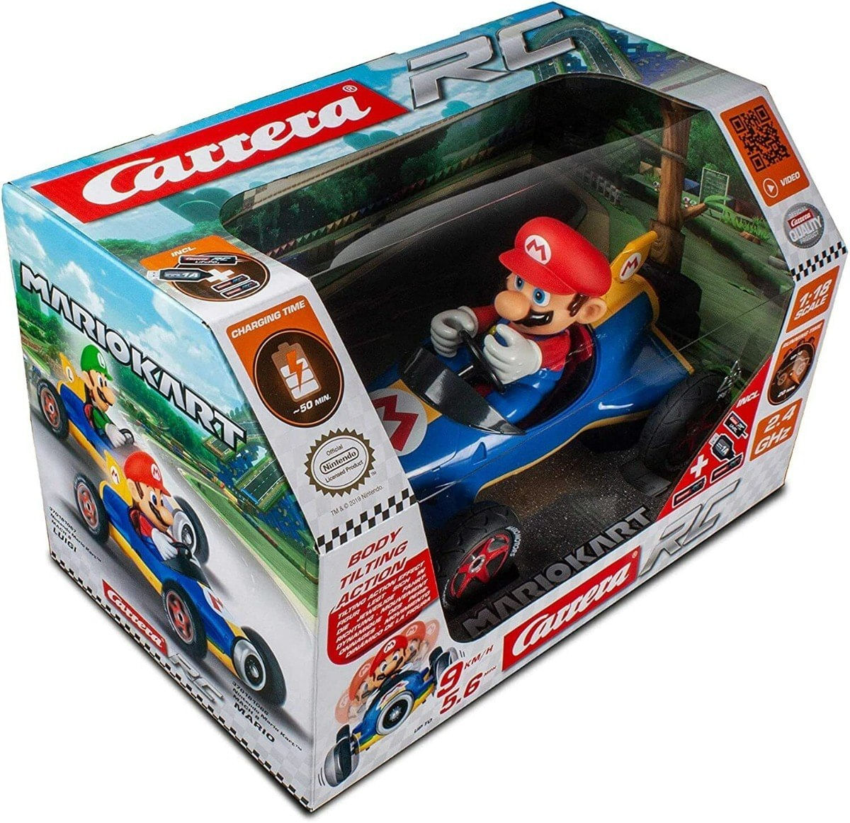 Auto Mario Kart A Control Mario Carrera Go 370181066