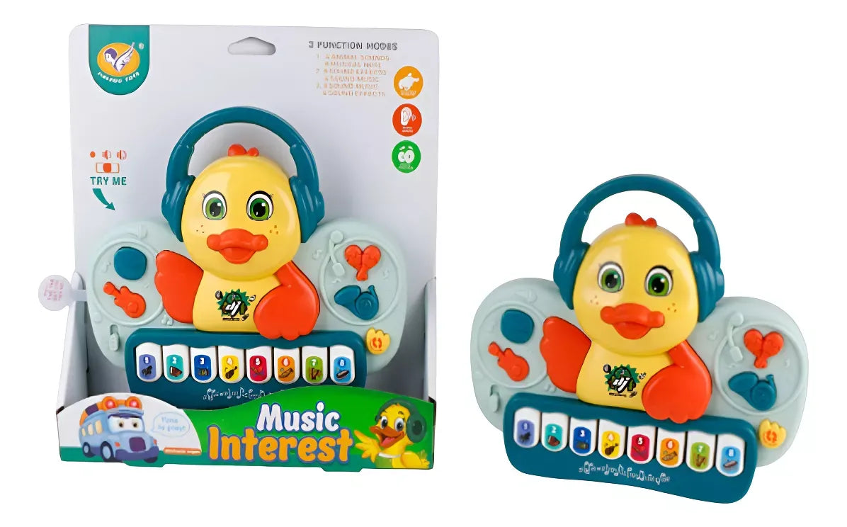 Piano Pato con Luz y Sonido 2226569