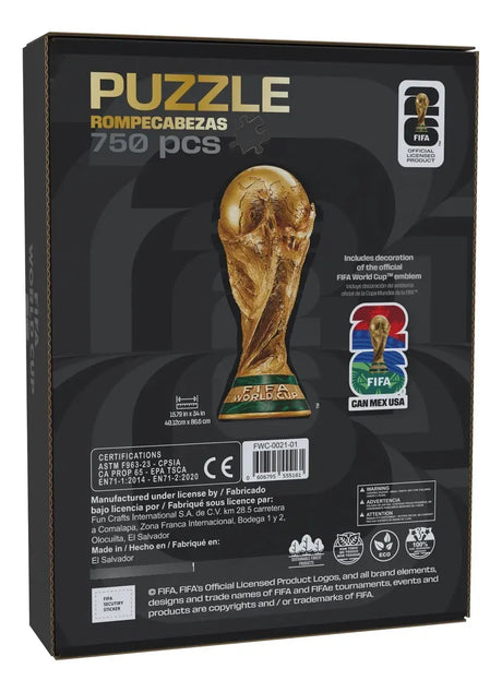 Rompecabezas Puzzle Copa Del Mundo 750 Pzs Logo Fwc-0021-01