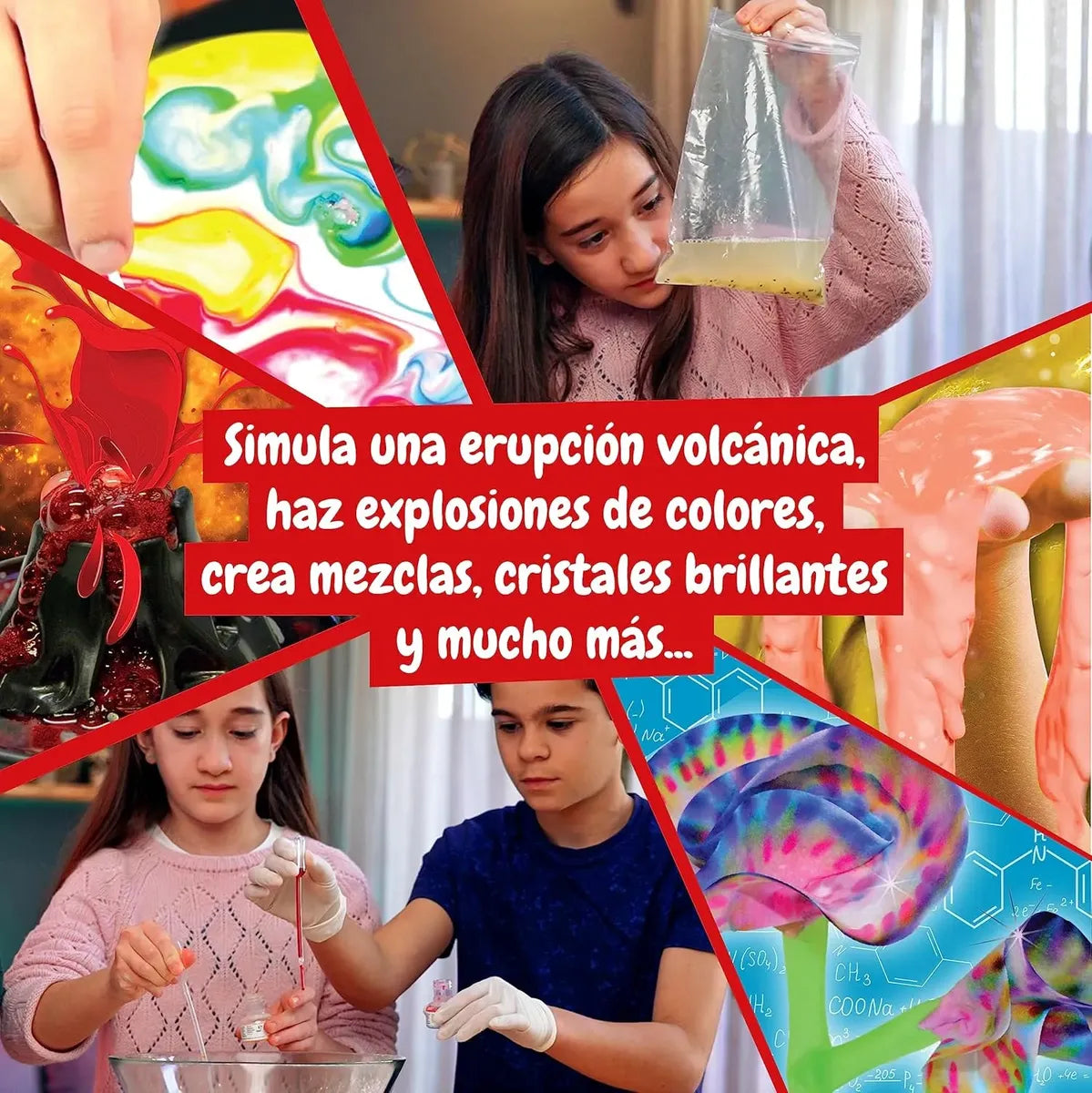 Science4you Kit Super Science 6 en 1 150 Experimentos 80002186 615168