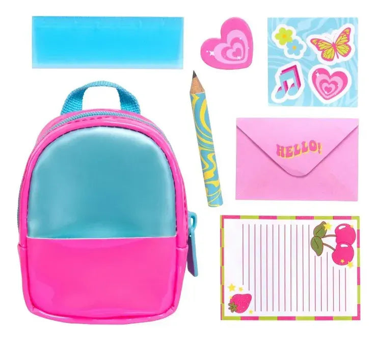 Combo x 6 Real Littles Neon Backpack Mini Mochila 005170 25589