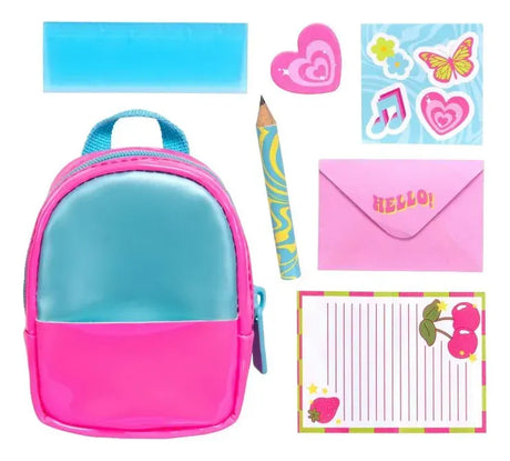 Combo x 6 Real Littles Neon Backpack Mini Mochila 005170 25589