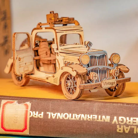 Robotime Puzzle 3d Auto Antiguo Tg504 Rolife